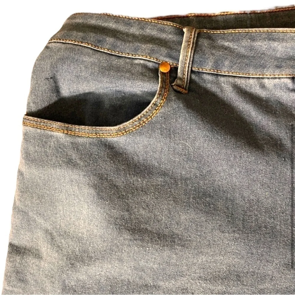 Faded Glory 70s Vibes High Rise Denim Jean Shorts - Picture 5 of 6